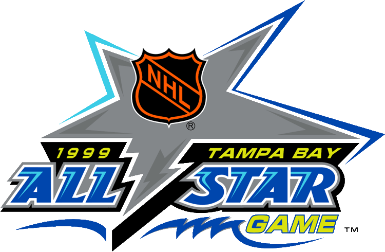 NHL All-Star Game 1998-1999 Logo iron on paper